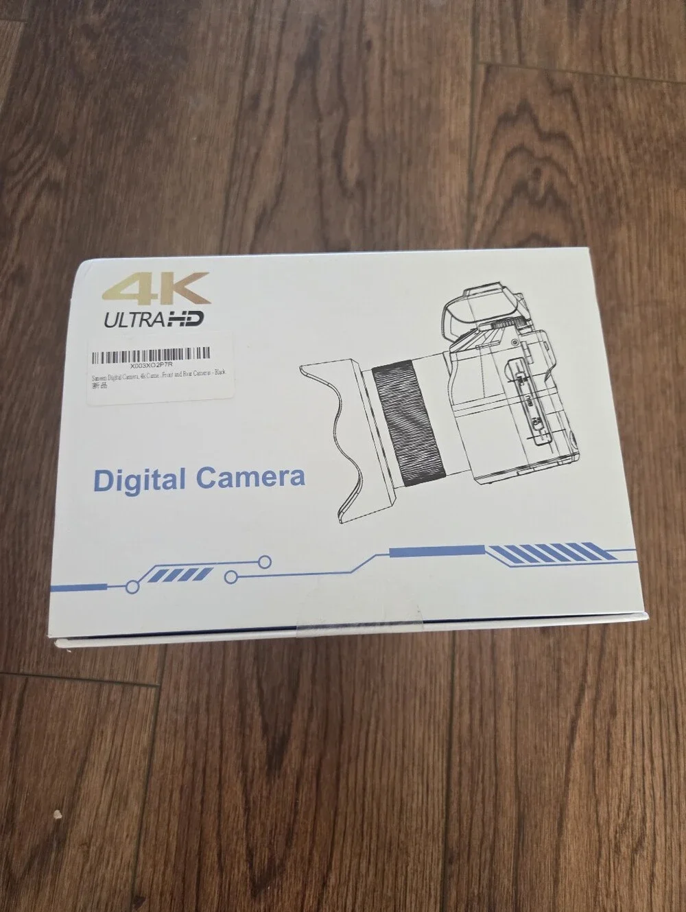 4K Ultra HD Black Digital Camera with Micro SD Slot - NIB